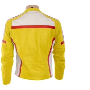 เสื้อแจ็คเก็ตมอเตอร์ไซค์หนังสำหรับแข่งรถ Dcati Classic - Product Image 1