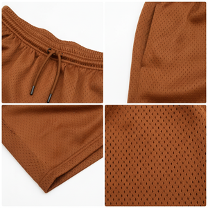 Shorts de course athlétiques pour hommes, respirants, à séchage rapide, en maille, vêtements de sport - Product Image 5