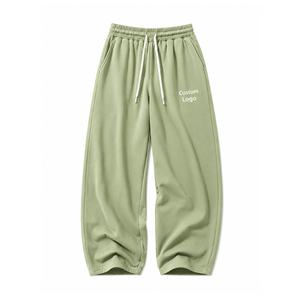 Private Label Men's Relaxed Fit Sweatpants Soft Fleece <b>Lounge</b> Pants with Side Pockets for Everyday Comfort - Product Image 3