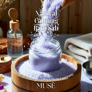 Sel de Bain Himalayen Naturel Apaisant Écologique Sculpté Moderne Parfum Jasmin Mélange Minéral d'Epsom pour Spa Fête des Mères - Product Image 6