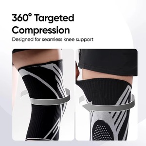 Nuevo estilo 2026: Mangas largas deportivas elásticas de nailon para fútbol, soporte de rodilla, compresión, coderas y protectores de rodilla. - Product Image 5