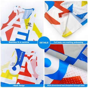 Camisetas Deportivas para Hombre al por Mayor, Transpirables, Ligeras, Sublimadas, para Correr, Festivales de Música, Maratones - Product Image 6