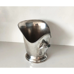 Stainless Steel Round <b>Ice</b> Bucket With Curved Handle Rust Resistant Minimalist Design <b>Cooler</b> For Parties <b>ice</b> Bucket Supplies - Product Image 4