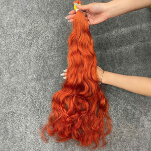 Extensiones de Cabello Humano Natural Ondulado y Liso en Varios Colores, Proveedor de Cabello de Venta Caliente - Product Image 4