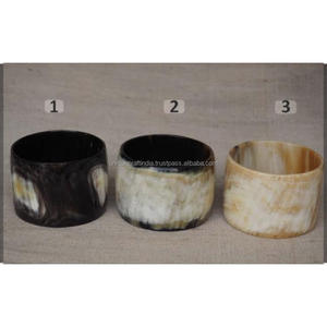 NeoHorn, diseño de exportación personalizado, elegante cuerno de Búfalo, conector de acoplamiento, acabado de contorno suave, recién llegado, artesanías naturales - Product Image 1