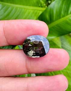 พลอยทัวร์มาลีนสีดำธรรมชาติทรงรี 2.00 กะรัต ZUBEDA GEMS and JEWELLRY สำหรับทำเครื่องประดับ ขายส่ง - Product Image 4