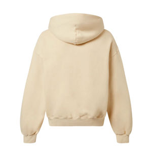 2026 Street Casual Drop Shoulder Loose <b>Zip</b> Mens Cardigan Hoodie Coat America Fashion Solid Color Zipped Oversized Men's Hoodies - Product Image 2