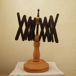 Enrouleur de fil de bureau en bois massif, grande capacité, pour laine et coton, accessoire pour le tricot - Product Image 5