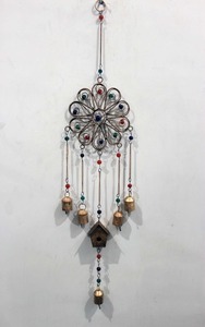 Premium Quality Flower Wind Chime with <b>Beads</b> and Bells for Wall <b>Door</b> and Garden Available for Wholesale Supply - Product Image 6