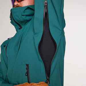 Chaqueta de Esquí para Mujer, Impermeable, Transpirable, con Costuras Selladas, con Capucha, Ecológica, de Invierno, Personalizada, de Alta Calidad OEM - Product Image 5