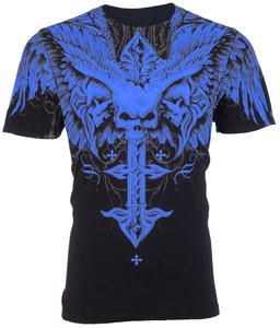 T-shirt de sport décontracté pour hommes, T-shirt d'été à manches courtes et col rond de couleur unie - Product Image 1