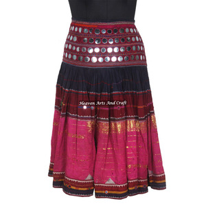 Jaipuri-faldas largas de banjara para mujer, faldas de arte hechas a mano - Product Image 1