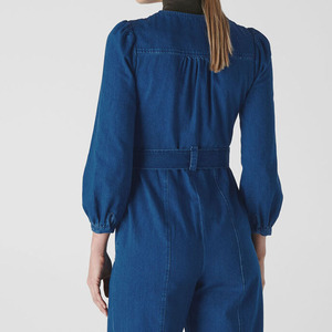 Combinaison florale pour femmes, manches courtes, une pièce, tenue légère et tendance, pour les vacances, la plage, le quotidien, tenue décontractée, coupe confortable - Product Image 4