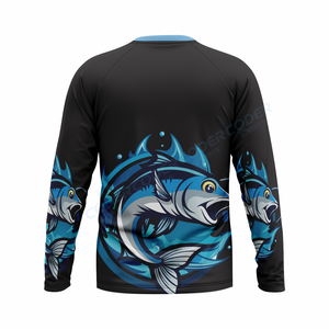 Camiseta de Pesca de Manga Larga con Protección Solar UPF50+ de Primera Calidad, Secado Rápido y Transpirable, con Estampado por Sublimación - Product Image 2