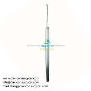 Micro crochets d'oreille de haute qualité 15cm/6 \ "pour l'utilisation chirurgicale ORL SHAMBAUGH marque acier inoxydable 1.0mm 45 degrés Source d'alimentation manuelle - Product Image 6