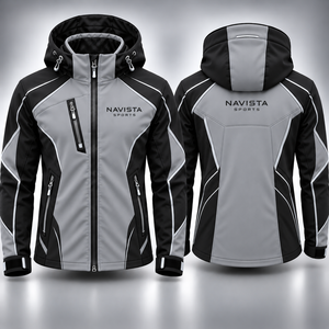 Veste Softshell à Capuche Unisexe Coupe-Vent et Imperméable de Qualité Supérieure – Nouvelle Arrivée, Prix de Gros, Veste Décontractée Streetwear - Product Image 3