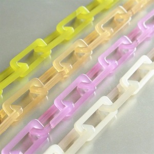 Cadena de Resina Acrílica Transparente de Alta Calidad para Asas de Bolsos, Eslabones de Resina Acrílica sin Espacios para Correas de Bolsos - Product Image 1