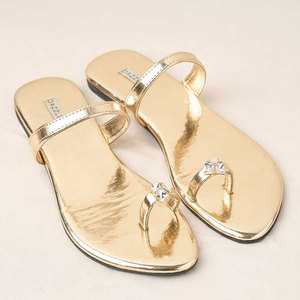 Sandalias Casuales Personalizables para Mujer, con Diseño Clásico y Moderno, Antideslizantes, con Entresuela de Cuero Natural - Product Image 1