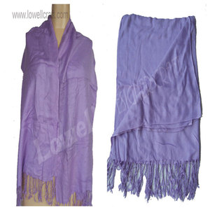 Écharpe élégante en pashmina jacquard uni, luxueuse et douce, pour l'hiver, pour hommes et femmes, châle artisanal de qualité supérieure, chaud et confortable - Product Image 5