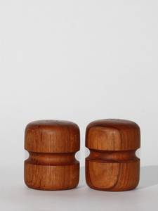 Handmade Wooden Salt And Pepper Shaker <b>Set</b> With Elegant Craftsmanship For Hospitality And Gifting - Product Image 3