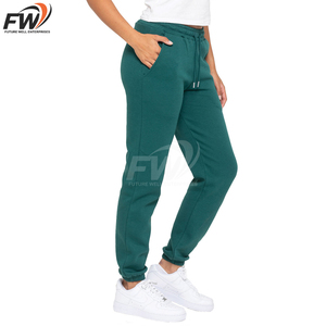 กางเกงคาร์โก้ผ้าเทอร์รี่คุณภาพสูงสำหรับผู้หญิง หลายสี กางเกงจ็อกเกอร์คาร์โก้สำหรับผู้หญิง มีกระเป๋าข้าง สำหรับวัยรุ่นหญิง - Product Image 2