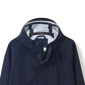 <b>Men</b>’s Premium Windproof Waterproof Rain <b>Jacket</b> <b>Lightweight</b> Outdoor Hooded Coat for Adventure and Travel - Product Image 6