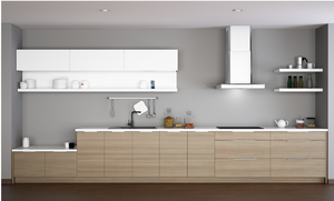 Vietnam Kitchen <b>Cabinets</b> <b>Wall</b> <b>Mount</b> Modern Home Durable Particle Board MDF PLYWOOD Furniture Eco-Friendly <b>Cabinets</b> - Product Image 3