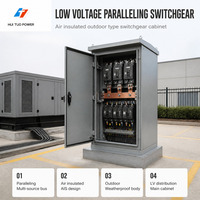 Armoire de distribution d'énergie extérieure isolée à l'air, type commutateur-paralléléseur basse tension personnalisé