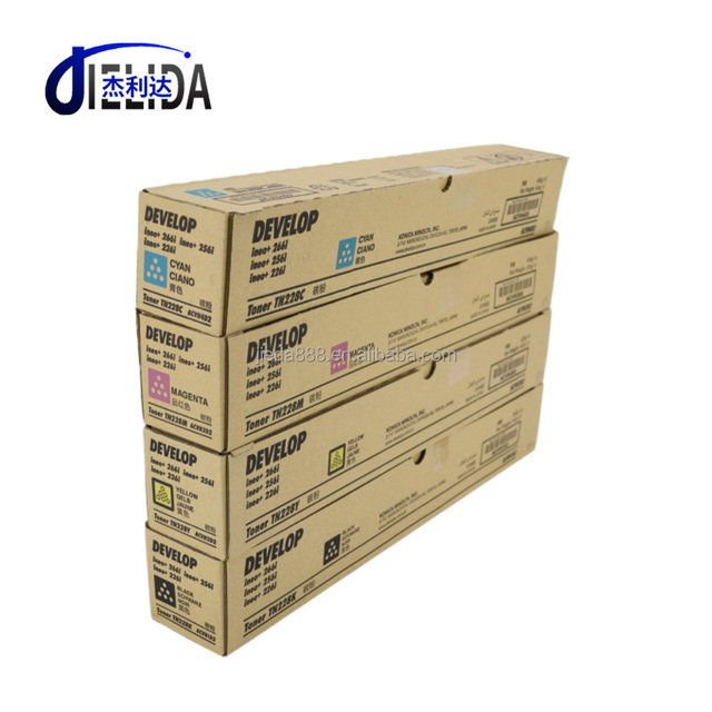 Jieda Genuine TN228 Original Color Toner Cartridge for Konica Minolta Ineo+ 226i 256i 266i Develop