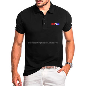 Chemises pour hommes à boutons, coupe ajustée, col à revers, pull-over décontracté, uni, rouge clair, manches courtes, respirant, tricoté, pour l'été - Product Image 5