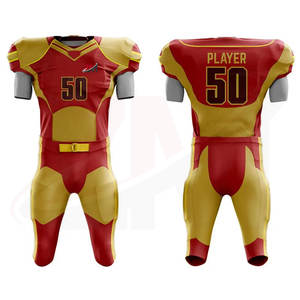 ชุดยูนิฟอร์มอเมริกันฟุตบอลขายดี ผลิตจากโพลีเอสเตอร์ ราคาถูก ขายดี เสื้อผ้ากีฬา ชุดยูนิฟอร์มอเมริกันฟุตบอล - Product Image 2