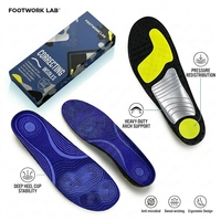 Semelles de sport confortables en fibre de carbone et EVA avec soutien de la voûte plantaire, respirantes, légères, hautement élastiques, absorption des chocs, course à pied, entraînement