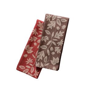 <b>Hand</b> Made Stunning Botanical Tea <b>Towel</b> Cotton Jacquard <b>Kitchen</b> Dish Cloth Decorative Absorbent Home <b>Kitchen</b> OEM ODM Manufacturer - Product Image 1