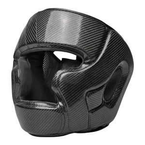 Casque de boxe professionnel respirant en cuir blanc perforé, protection intégrale, portable, avec ventilation pour le sparring - Product Image 5