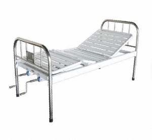 Cama de Hospital Manual de Acero Inoxidable de Alta Tecnología para Habitación de Pacientes, Venta al Por Mayor de Fábrica, SIN-FHB002 - Product Image 2