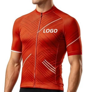 Maillot de Ciclismo Sublimado Personalizado de Manga Corta, Transpirable y Resistente al Viento, de Poliéster, para Primavera y Otoño, para Ciclismo de Carretera, MTB, Entrenamiento y Equipos - Product Image 1