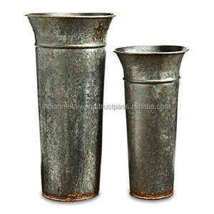 Cubo de hierro moderno, macetas y jardineras personalizadas para decoración del hogar y jardín, jardineras de hierro baratas para la India - Product Image 1