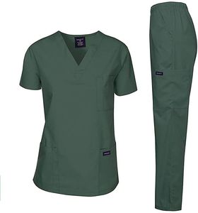 Uniformes Médicos Impermeables de Punto de Spandex/Poliéster al por Mayor, Conjunto de Enfermería para Mujer - Product Image 5