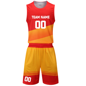 Uniforme de Baloncesto para Hombre, Conjunto de Camiseta y Pantalones Cortos Personalizados, Sin Mangas, de Secado Rápido, Transpirable, Ropa Deportiva, Proveedor de Equipaciones de Equipo - Product Image 2