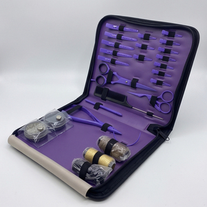 Kit de pinces pour extensions de cheveux avec outils utiles et poignées robustes pour un ajustement pratique des cheveux, un coiffage professionnel et un usage quotidien - Product Image 1