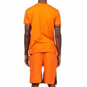 Conjunto de Camiseta y Pantalones Cortos Deportivos Modernos para Hombre, Ropa Deportiva Informal de Dos Piezas para Gimnasio, Entrenamiento, Ejercicio de Verano, Uso Diario - Product Image 2