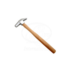 Martillo de Herrador con Cabeza Redonda de Diamante, Acero Inoxidable con Mango de Madera, Peso de la Cabeza: 230 g - Product Image 4