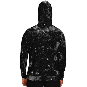 Sweat à capuche d'hiver pour homme 100% polyester, impression par sublimation, logo frontal, tissu jersey, design avec poche, séchage rapide - Product Image 2