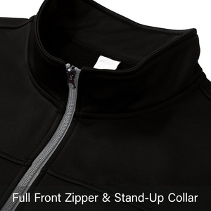Low Price Men Warm Fleece 360g Tracksuit Zipper Hoodie 100% Cotton Gym Fitness Training Jogging Outfit Two Piece Comfortable - Product Image 3
