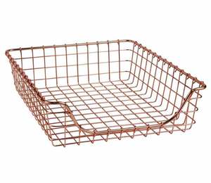 Luxury Iron Wire <b>Basket</b> Set for Home Organization and Decorative Storage Applications - Product Image 2