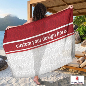 Pareo Hawaiano Personalizado con Estampado Polinesio, Ligero, para Playa, Ropa Tropical para Resort, Proveedor de Telas OEM ODM - Product Image 6