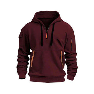 Sweat-shirts à capuche unisexes surdimensionnés de haute qualité, hiver, logo personnalisé, molleton épais, coton respirant - Product Image 3