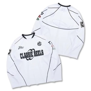 เสื้อเจอร์ซีย์อเมริกันฟุตบอลทรงโอเวอร์ไซส์ สตรีทแวร์แบบสั่งทำพิเศษ ทรงครอปพอดีตัว ทรงบ็อกซี่ สกรีนลาย ปักลาย ผ้าถัก ระบายอากาศได้ดี สำหรับผู้ชาย - Product Image 4