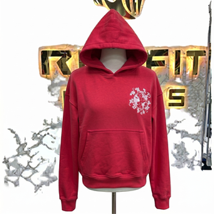 เสื้อฮู้ดซิปพรีเมียมสั่งทำพิเศษ ผ้าฝ้าย 100% ระบายอากาศได้ดี เป็นมิตรกับสิ่งแวดล้อม พิมพ์ลายดิจิทัล เสื้อฮู้ดฤดูหนาว ผู้จำหน่ายขายส่ง - Product Image 2