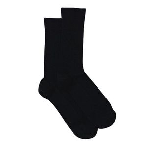 <b>Brown</b> Crew Sporty Solid Arch Support Sports <b>Socks</b> Knitted Cotton Blend Breathable Ribbed for Daily Casual Cycling Training - Product Image 3